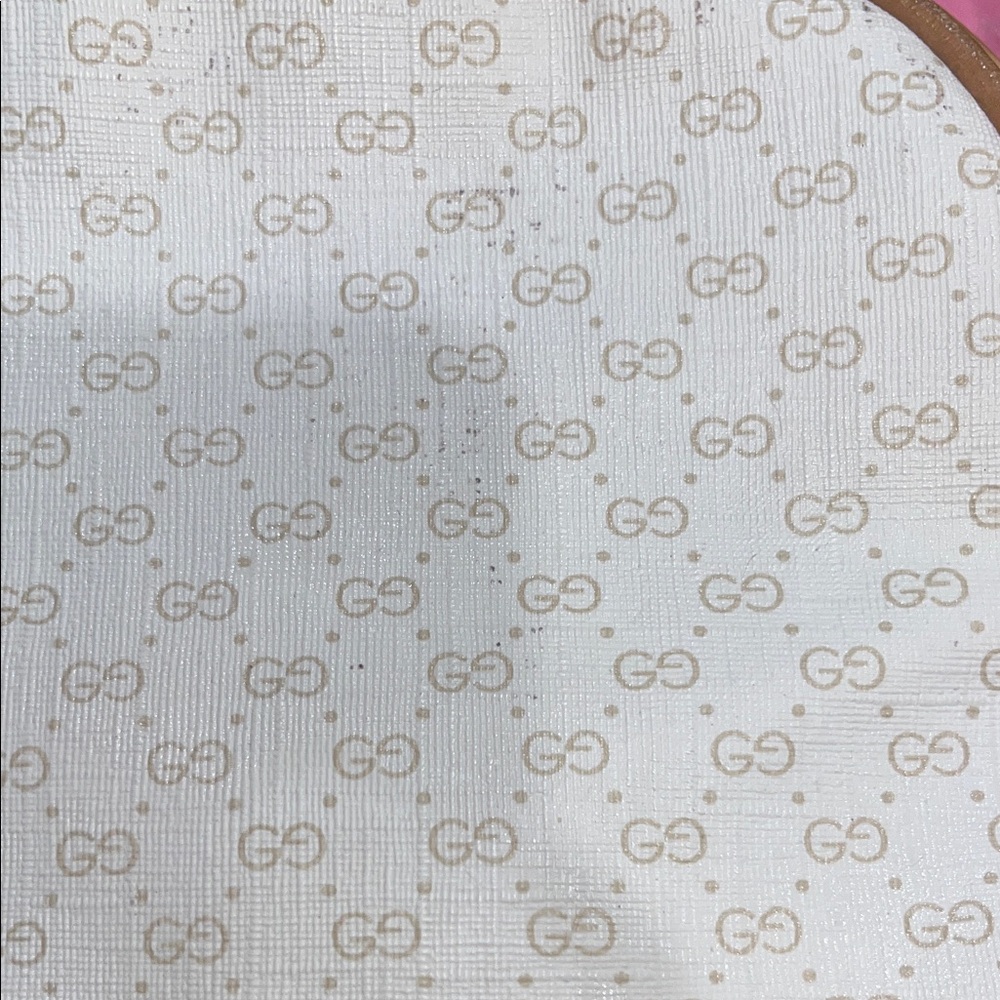 Gucci Monogram Camera bag Cream and Tan/caramel Crossbody Bag - Picture 7 of 17